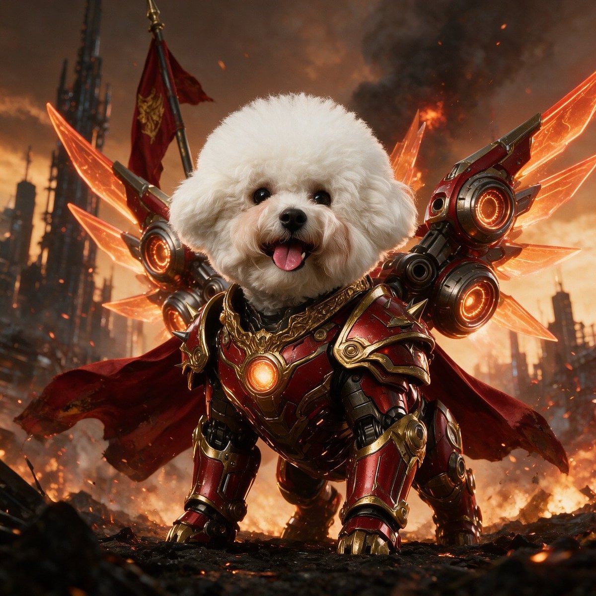 Pet Photo to Mecha Transformation