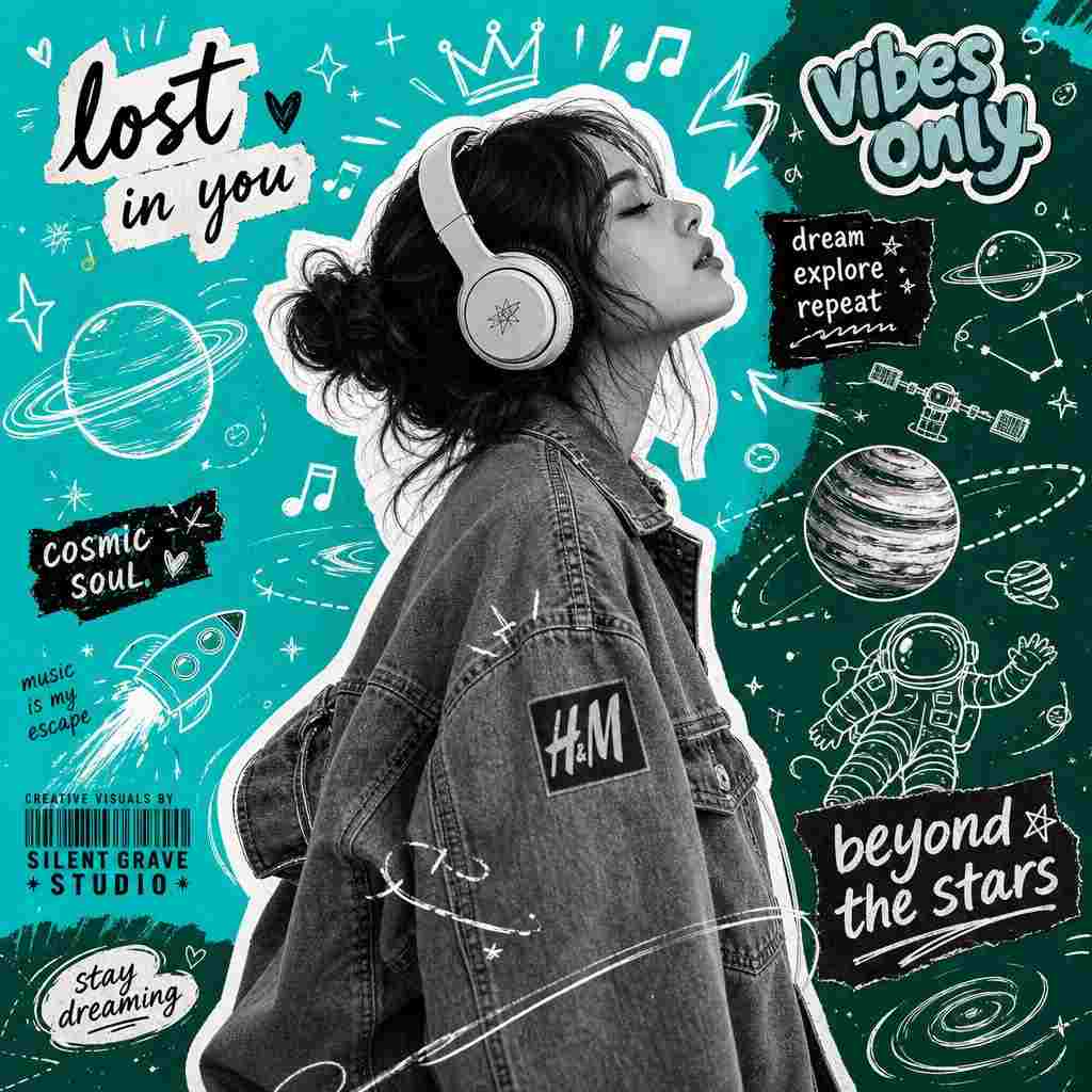 GPT Image 2 prompt: Create an original Y2K-inspired scrapbook collage