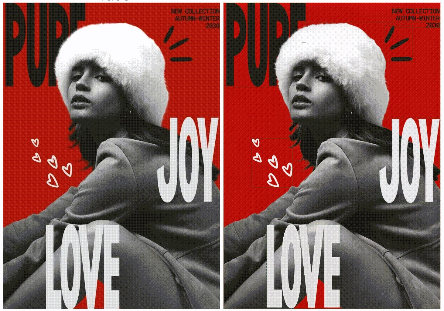 Fashion Poster Layer Separation