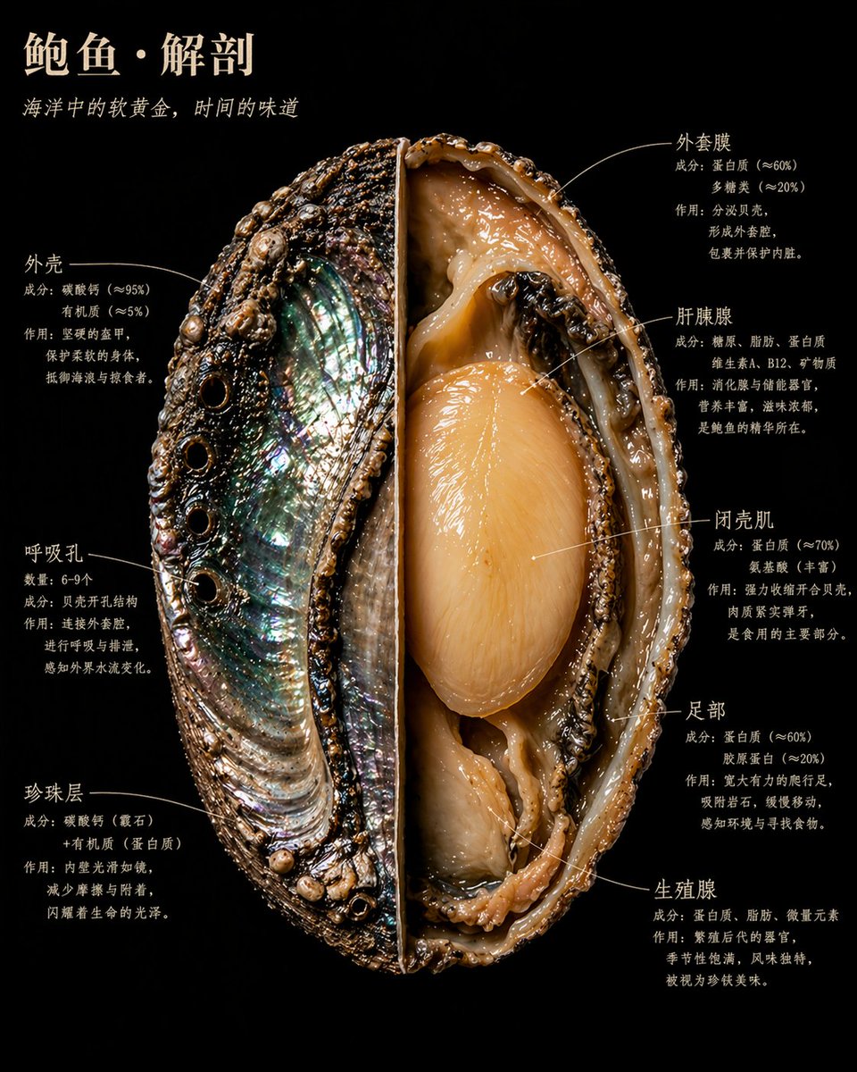 Naturalist Food Specimen Cross-Section