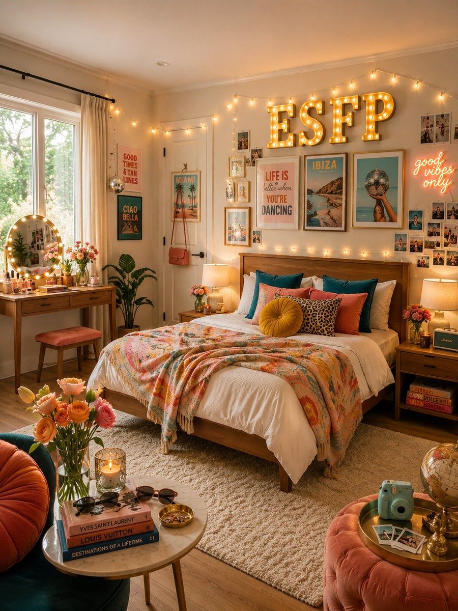 MBTI Bedroom Design Set