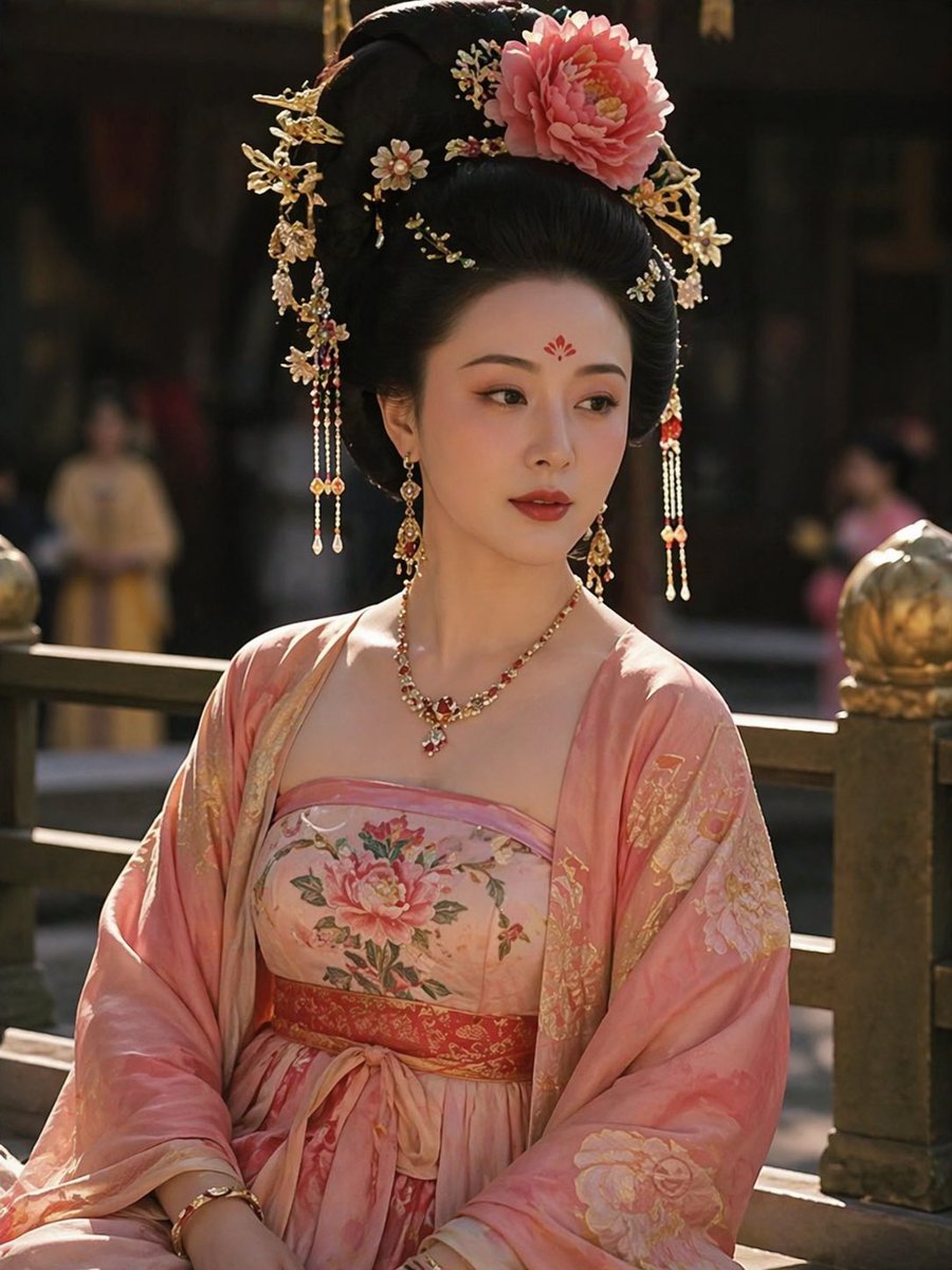 Yang Guifei Historical Realistic Portrait