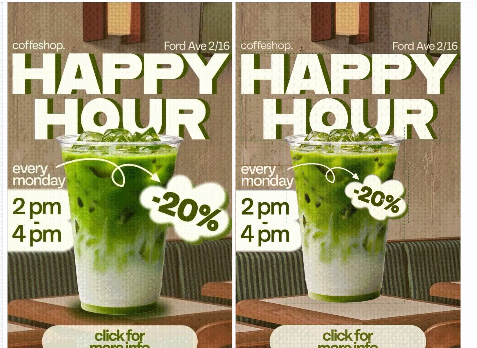 Beverage Poster Layer Separation